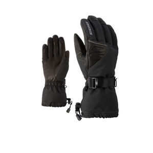 Ziener GOFRIED AS® AW 9, grey iron tec Pánské rukavice
