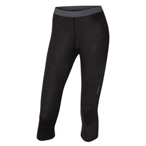 Husky Active winter pants L XL, černá Dámské termo 3/4 kalhoty - podzim, zima