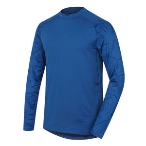 Husky Pánské triko s dlouhým rukávem S, tm.modrá Termoprádlo Active Winter