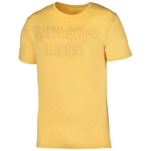 Husky  Bueno M L, krémově žlutá Pánské triko