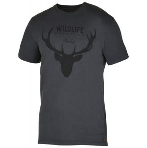 Husky Deer M XL, černý mentol Pánské triko