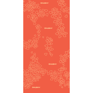 Husky  Doks oranžová multifunkční šátek