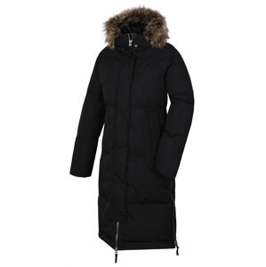 Husky Downbag L XL, černá Dámský péřový kabát