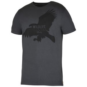 Husky  Eagle M L, černý mentol Pánské triko