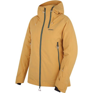 Husky Gambola L S, lt. yellow Dámská lyžařská plněná bunda