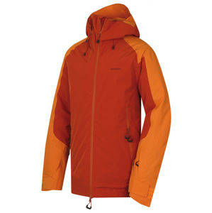 Husky Gambola M M, oranžovohnědá Pánská lyžařská bunda