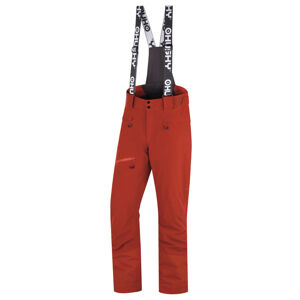 Husky Gilep M XL, dk. brick Pánské lyžařské kalhoty
