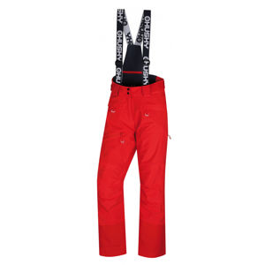 Husky  Gilep L XS, výrazně červená Dámské lyžařské kalhoty