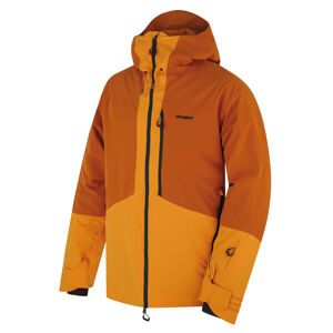 Husky Gomez M M, mustard/yellow Pánská lyžařská bunda