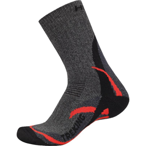 Husky  Treking červená, XL (45-48) Ponožky