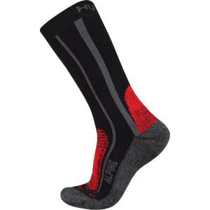 Husky  Alpine červená, XL (45-48) Ponožky