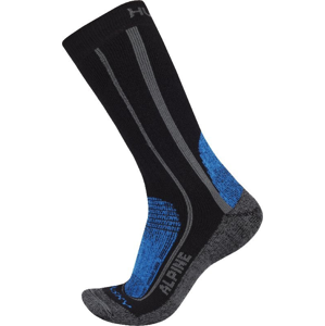 Husky  Alpine modrá, M (36-40) Ponožky