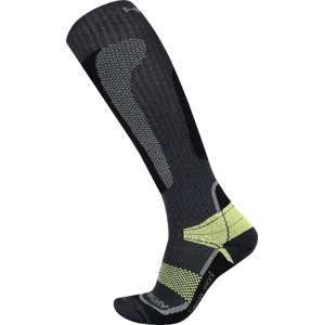 Husky  Snow Wool zelená, M (36-40) Ponožky