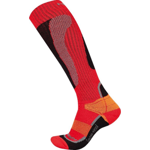 Husky  Snow Wool červená, M (36-40) Ponožky