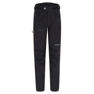 Husky Keson K 140, black Dětské softshell kalhoty