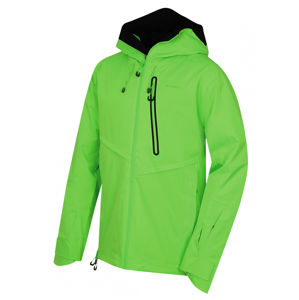 Husky  Mistral M L, neonově zelená Pánská lyžařská bunda