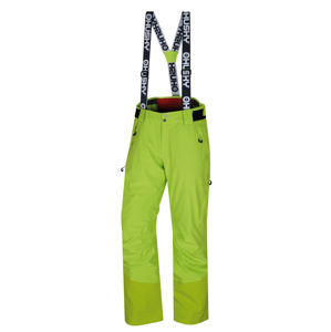 Husky  Mitaly M XXL, výrazně zelená Pánské lyžařské kalhoty
