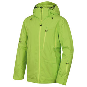 Husky Montry M L, zelená Pánská lyžařská bunda