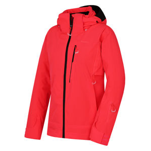 Husky Montry L L, neonově růžová Dámská lyžařská bunda