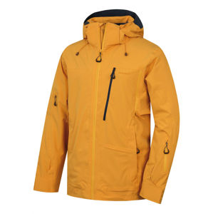 Husky  Montry M M, krémově žlutá Pánská lyžařská bunda