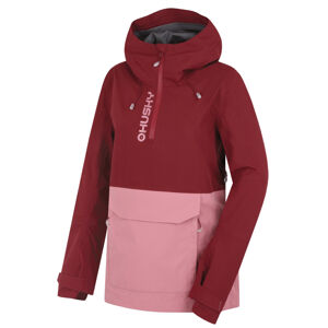 Husky Nabbi L XL, bordo/pink Dámská outdoor bunda