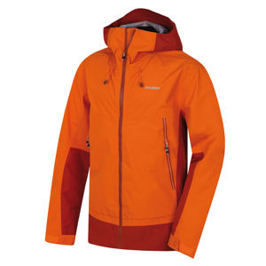 Husky  Nanook M L, oranžová Pánská hardshellová bunda