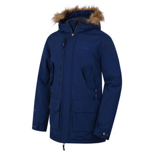 Husky  Nelidas M XL, tm. modrá Pánský plněný zimní kabát