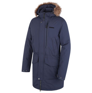 Husky Nelidas M S, dark blue Pánský zimní kabát