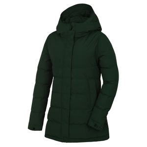 Husky  Nilit L XL, tm. zelená Dámský hardshell plněný kabátek