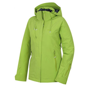 Husky  Nopi L M, zelená Dámská lyžařská bunda