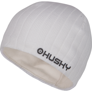 Husky  Hat 1 S-M, bílá čepice