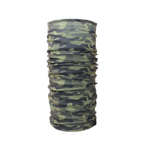 Husky  Printemp UNI, dark camouflage multifunkční šátek