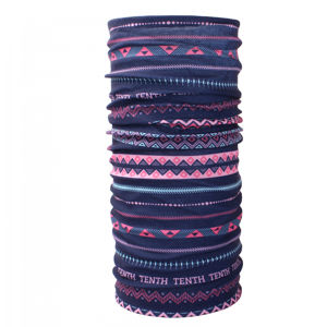 Husky  Printemp UNI, pink triangle stripes multifunkční šátek