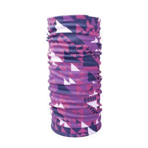 Husky  Printemp UNI, pink triangle multifunkční šátek