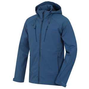 Husky Sahony M XL, tm. modrá Pánská softshell bunda