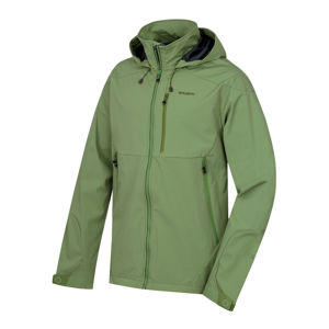 Husky Sauri M XL, tm.zelená Pánská softshell bunda