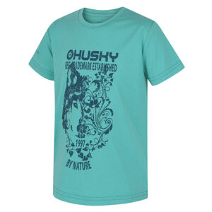 Husky Tash K 140-146, turquoise Dětské funkční triko