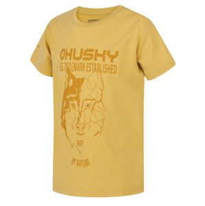 Husky Tash K 122-128, yellow Dětské funkční triko