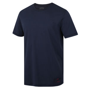 Husky Tee Base M L, dark blue Pánské bavlněné triko