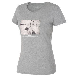 Husky Tee Rings L M, sv. šedá Dámské bavlněné triko