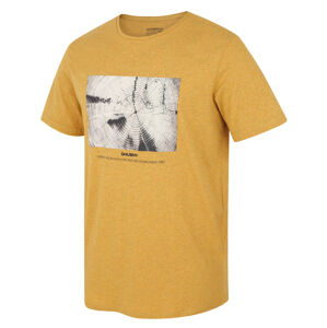 Husky Tee Rings M XL, sv. žlutá Pánské bavlněné triko