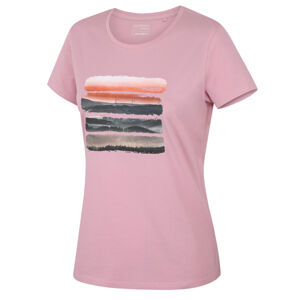 Husky Tee Vane L XL, light pink Dámské bavlněné triko