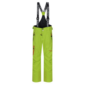 Husky  Zeus Kids 140-146, výrazně zelená Dětské lyžařské kalhoty