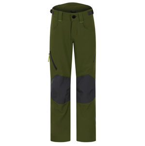 Husky Zony Kids 134-140, tm.zelená Dětské outdoor kalhoty