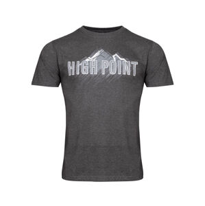 High point High Point 3.0 M, grey melange Pánské triko