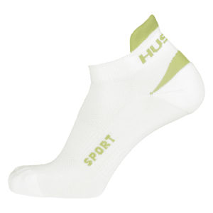 Husky  Sport XL (45-48), bílá/sv. zelená Ponožky