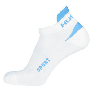 Husky  Sport L (41-44), bílá/modrá Ponožky