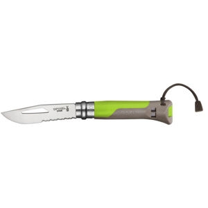Opinel N°08 Outdoor Earth zelená Zavírací nůž