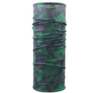 Husky  Printemp UNI, zeleno-černá multifunkční šátek