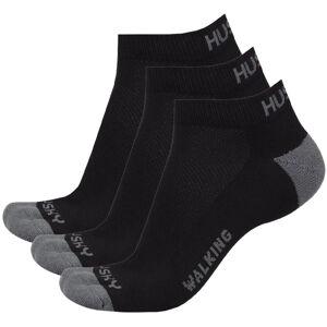 Husky Walking 3pack L (41-44), černá Ponožky